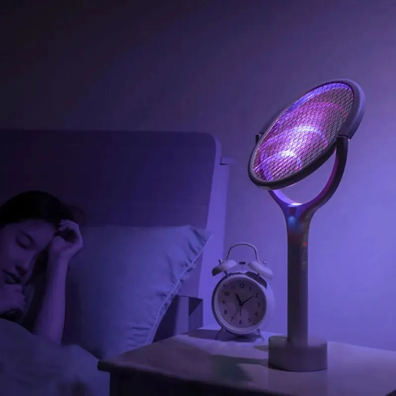 5 in 1 Electric Mosquito Swatter Fast Charging Safe Adjustable