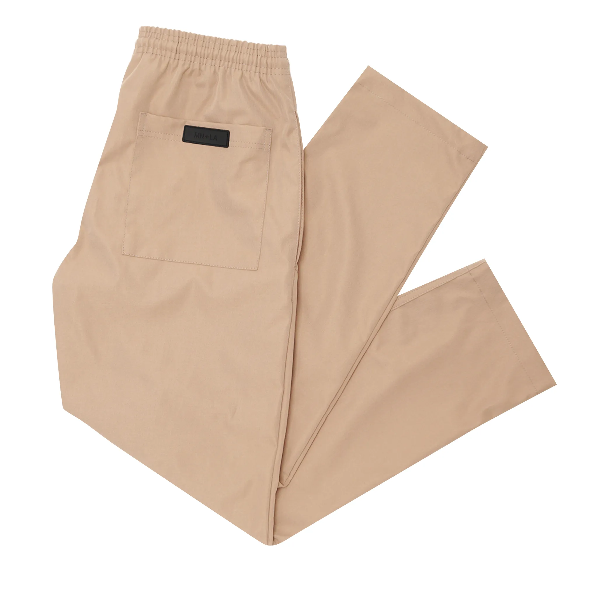 CHAMPAGNE TWILL LOUNGE PANTS
