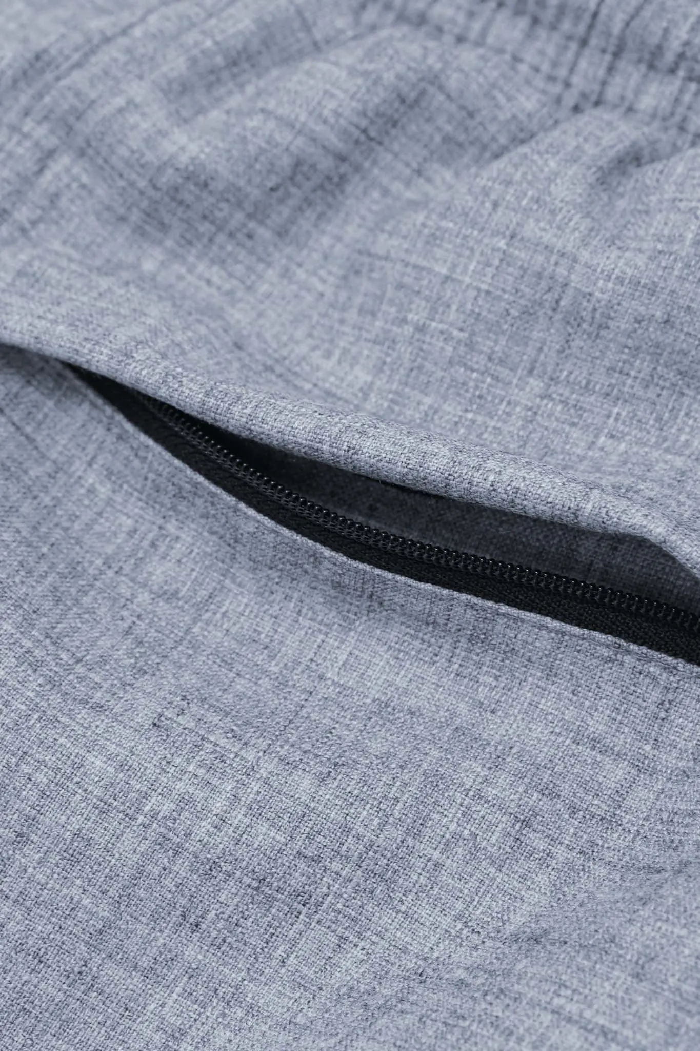 CROPPED LOUNGE PANTS IN PEBBLE BLUE
