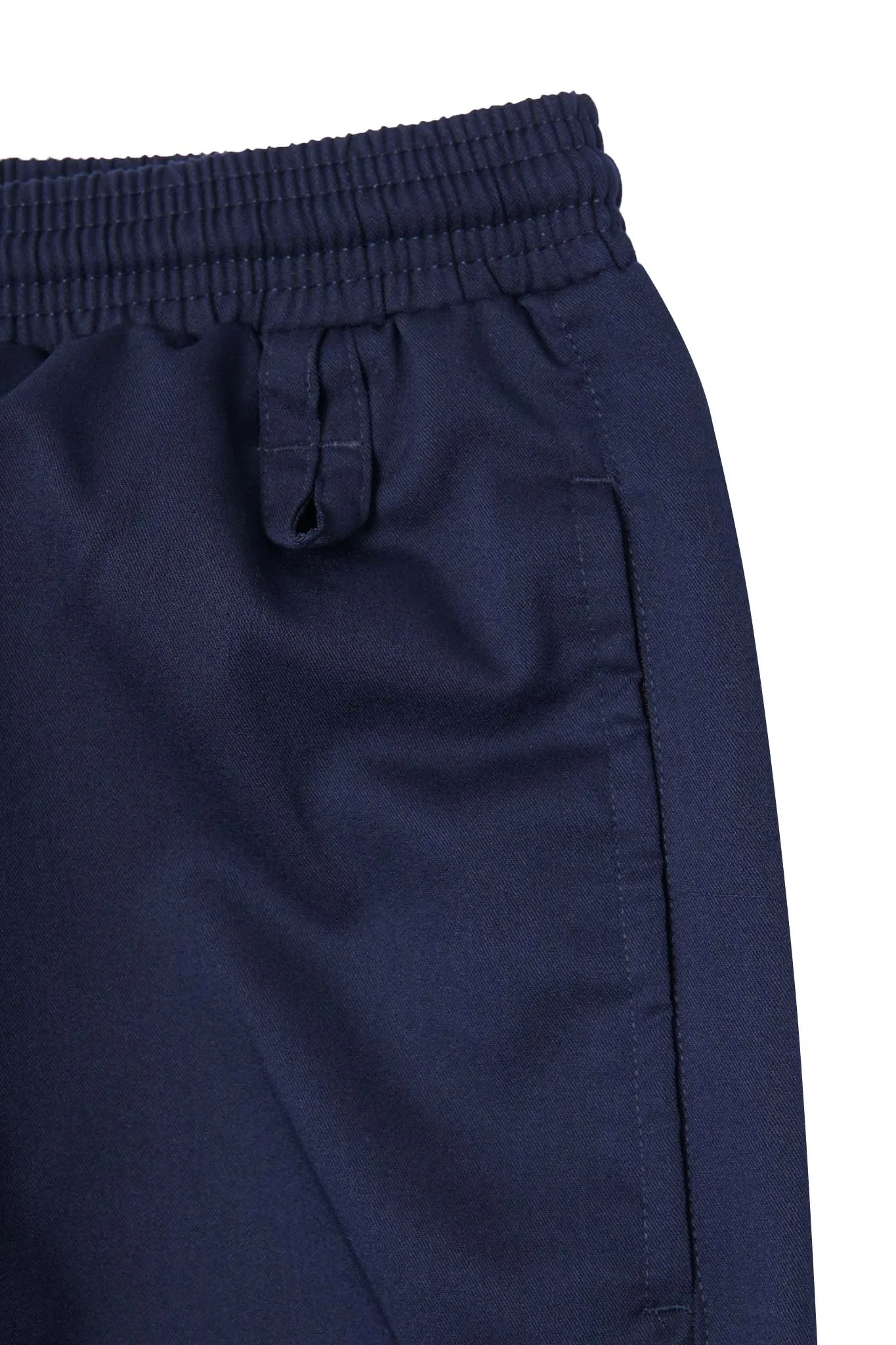 CROPPED WIDE PANTS IN MIDNIGHT BLUE