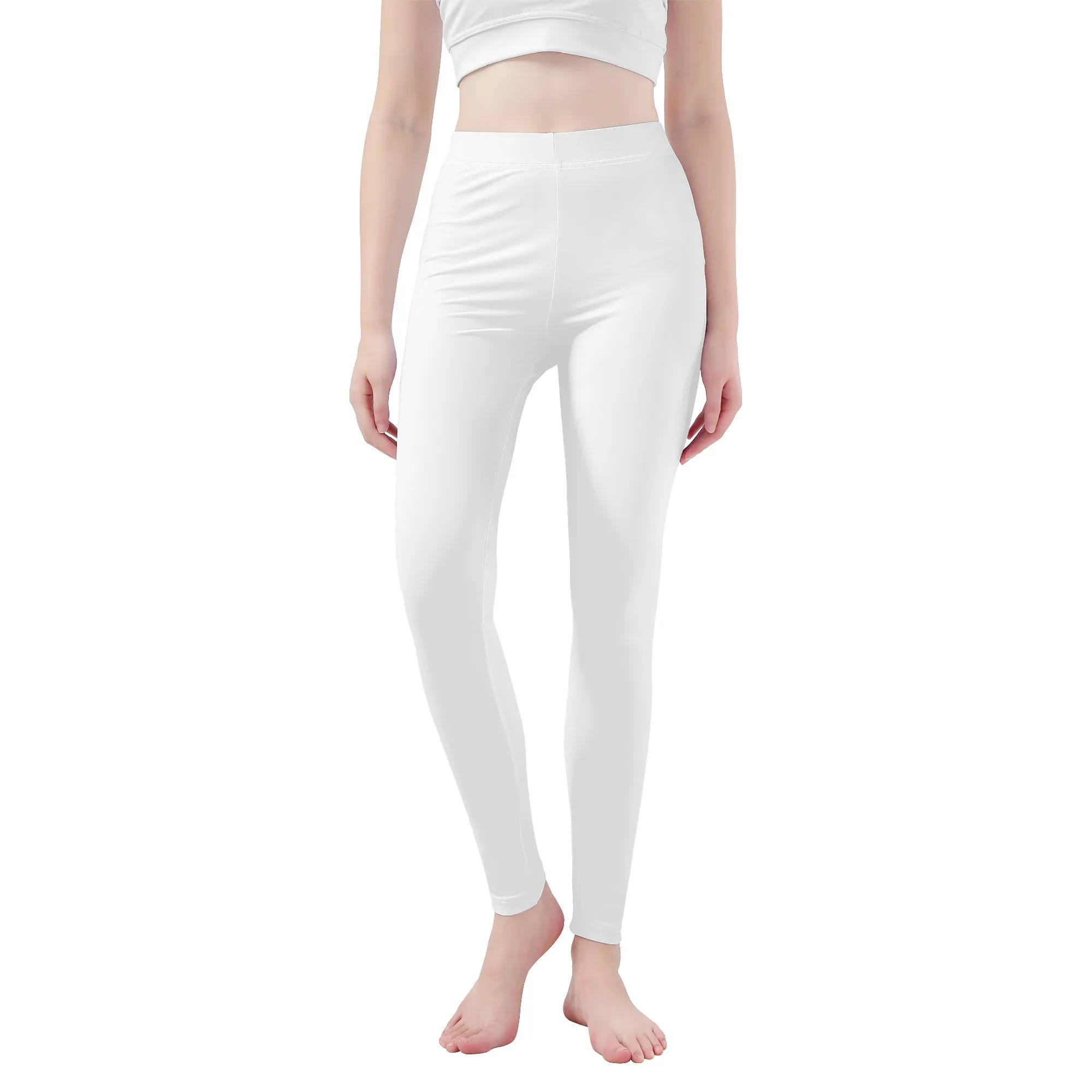 Customizable  All-Over Print Capri Yoga Leggings