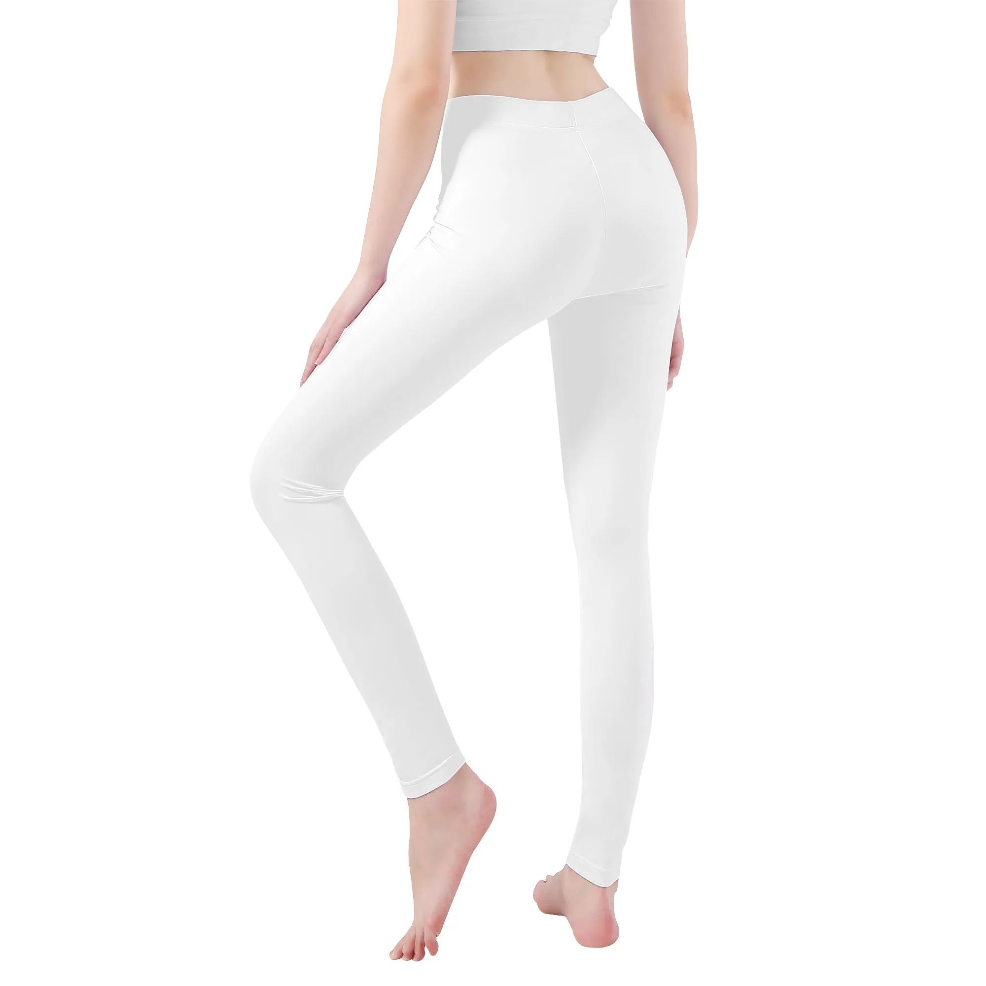 Customizable  All-Over Print Capri Yoga Leggings