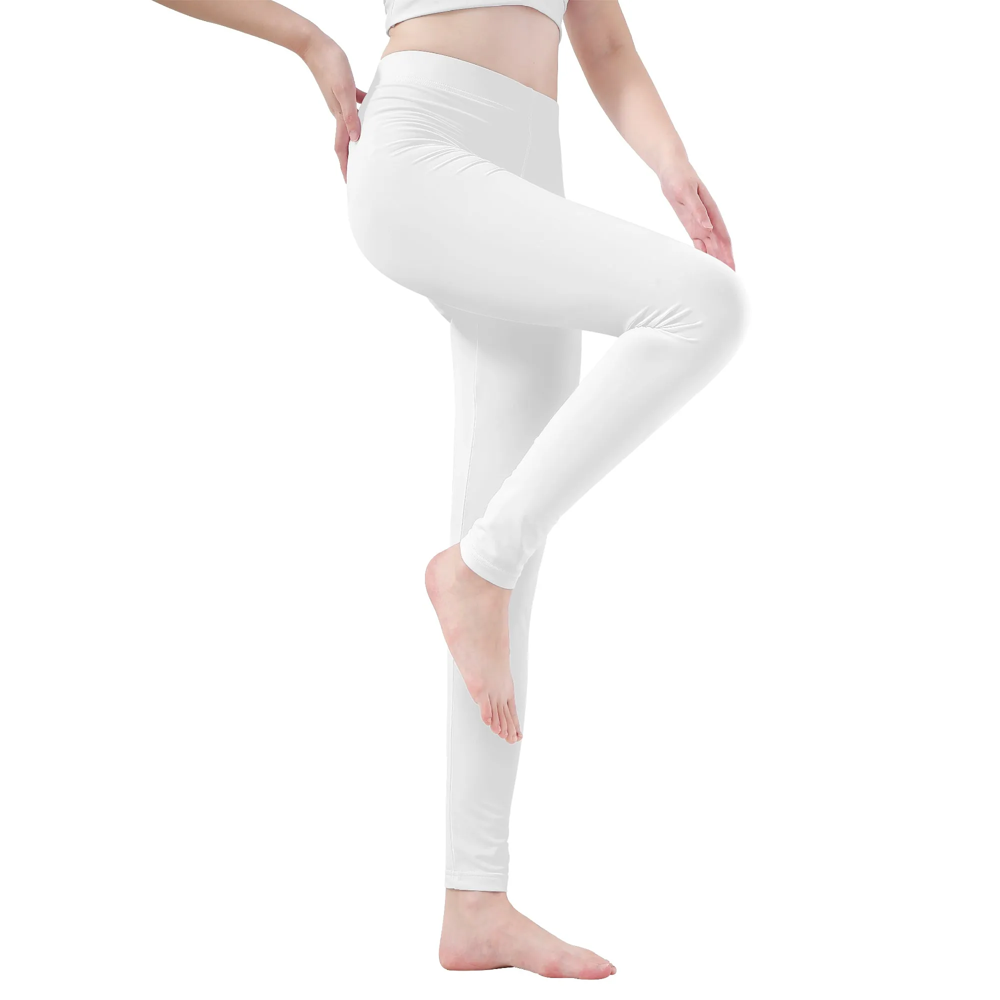 Customizable  All-Over Print Capri Yoga Leggings