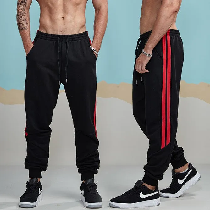 Elastic Double Striped Joggers Pants