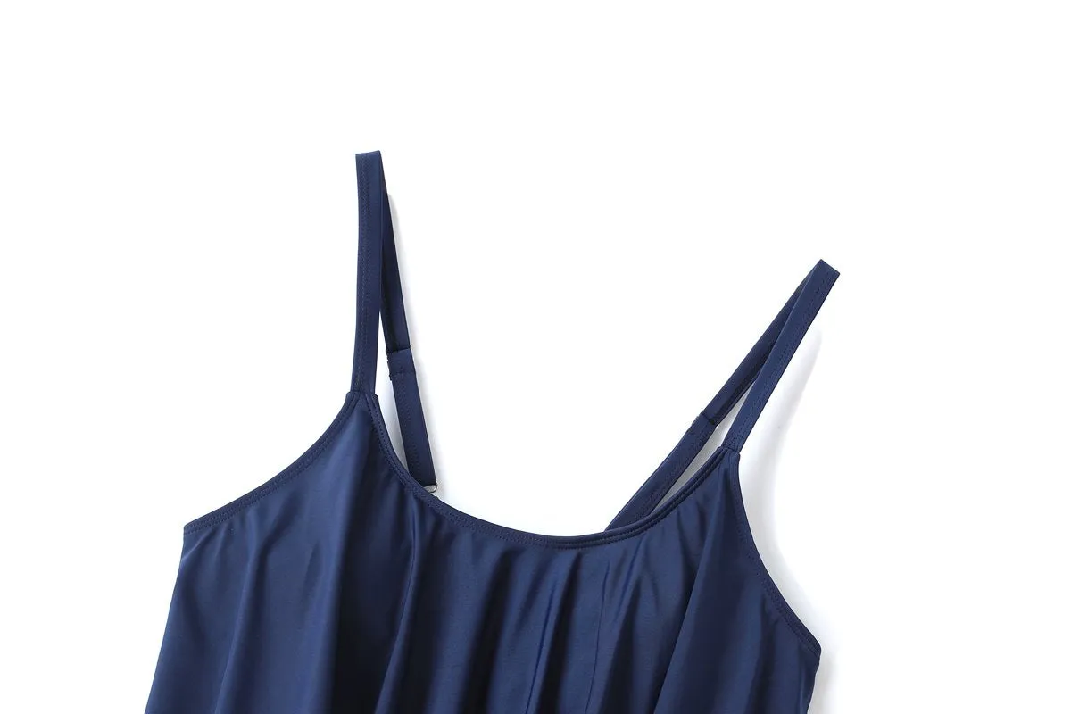 Heidi Plus Size Blue Bikini