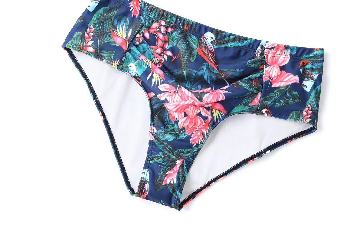 Heidi Plus Size Blue Bikini