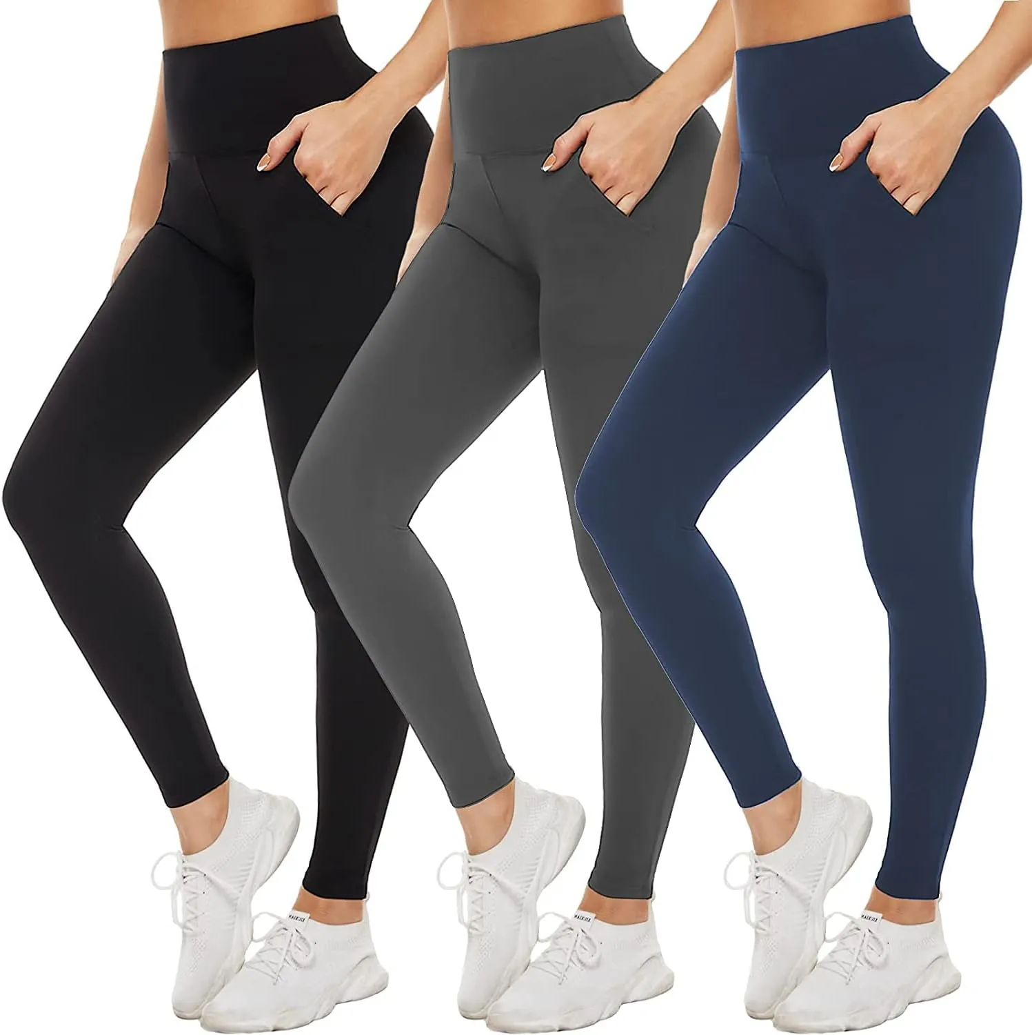 Leggings Femme Pantalon de Sport Jogging Yoga Fitness Gym Opaque - Fitnessterapy