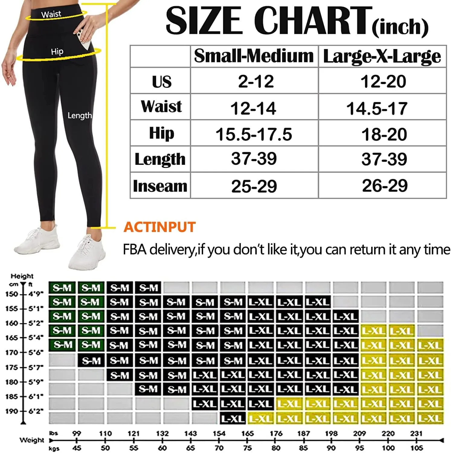 Leggings Femme Pantalon de Sport Jogging Yoga Fitness Gym Opaque - Fitnessterapy