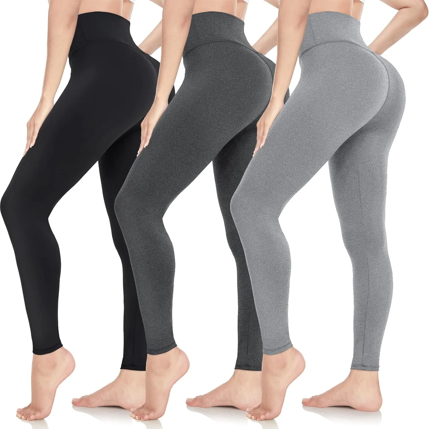 Leggings Femme Pantalon de Sport Jogging Yoga Fitness Gym Opaque - Fitnessterapy