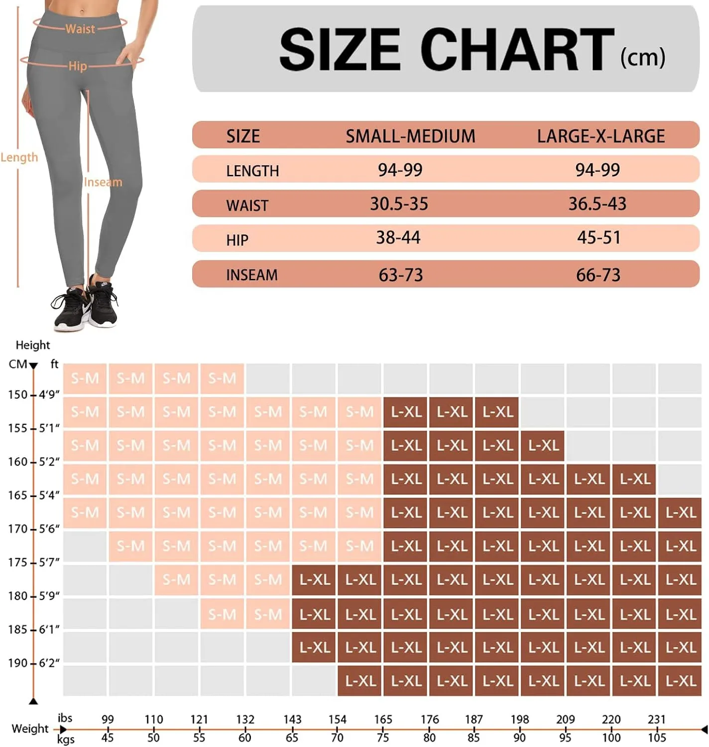 Leggings Femme Pantalon de Sport Jogging Yoga Fitness Gym Opaque - Fitnessterapy
