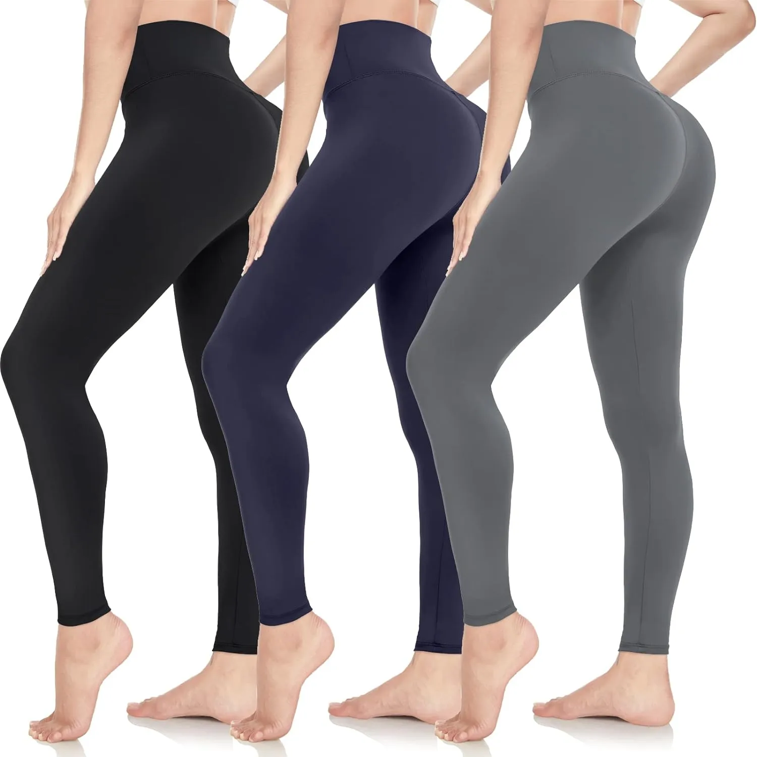 Leggings Femme Pantalon de Sport Jogging Yoga Fitness Gym Opaque - Fitnessterapy