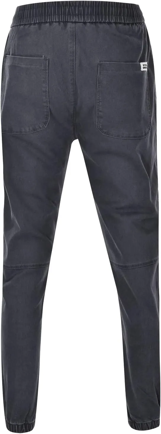 Mens Harem Causal Cargo Trousers Tactical Solid Color Jogger Overalls Drawstring Outdoor Military Combat Hiking Sweatpants