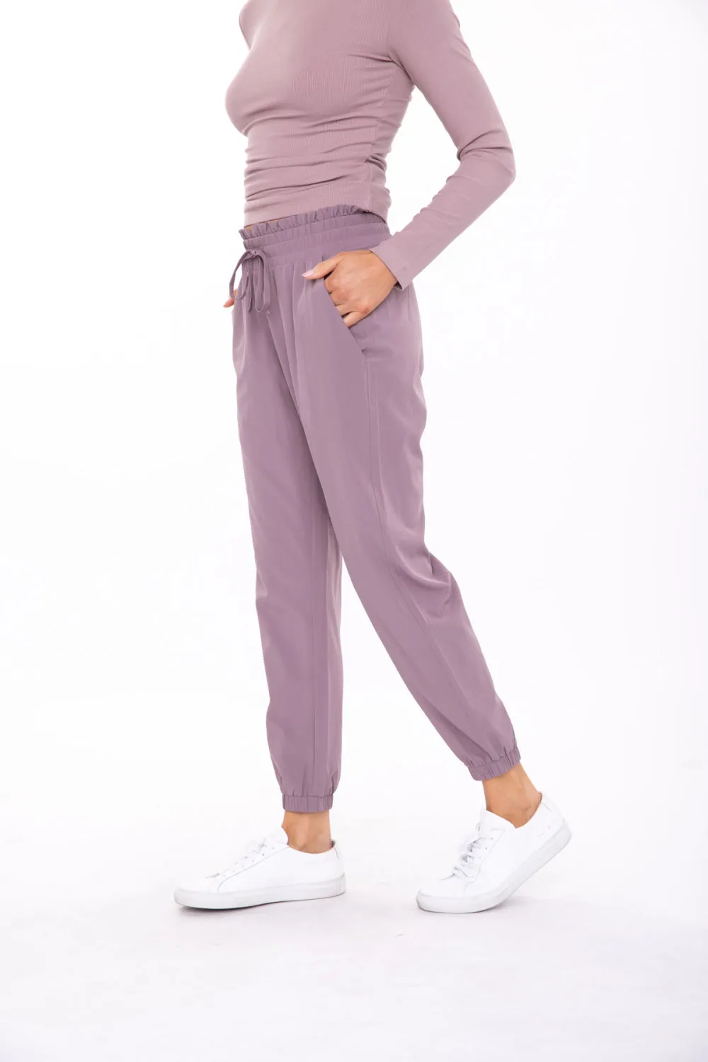 Mono B Cuffed Essential Highwaist Joggers
