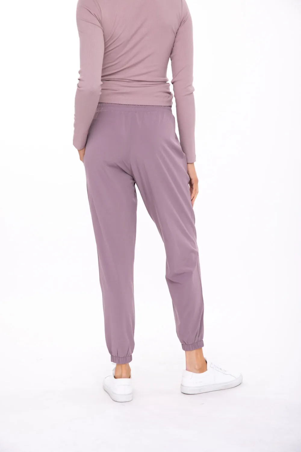 Mono B Cuffed Essential Highwaist Joggers