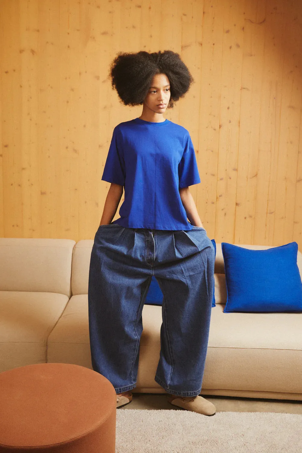 Myles Jean in Mid Blue | LF Markey
