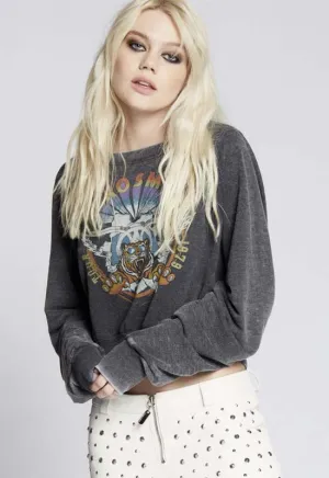 Recycled Karma - Aerosmith Sweatshirt Black