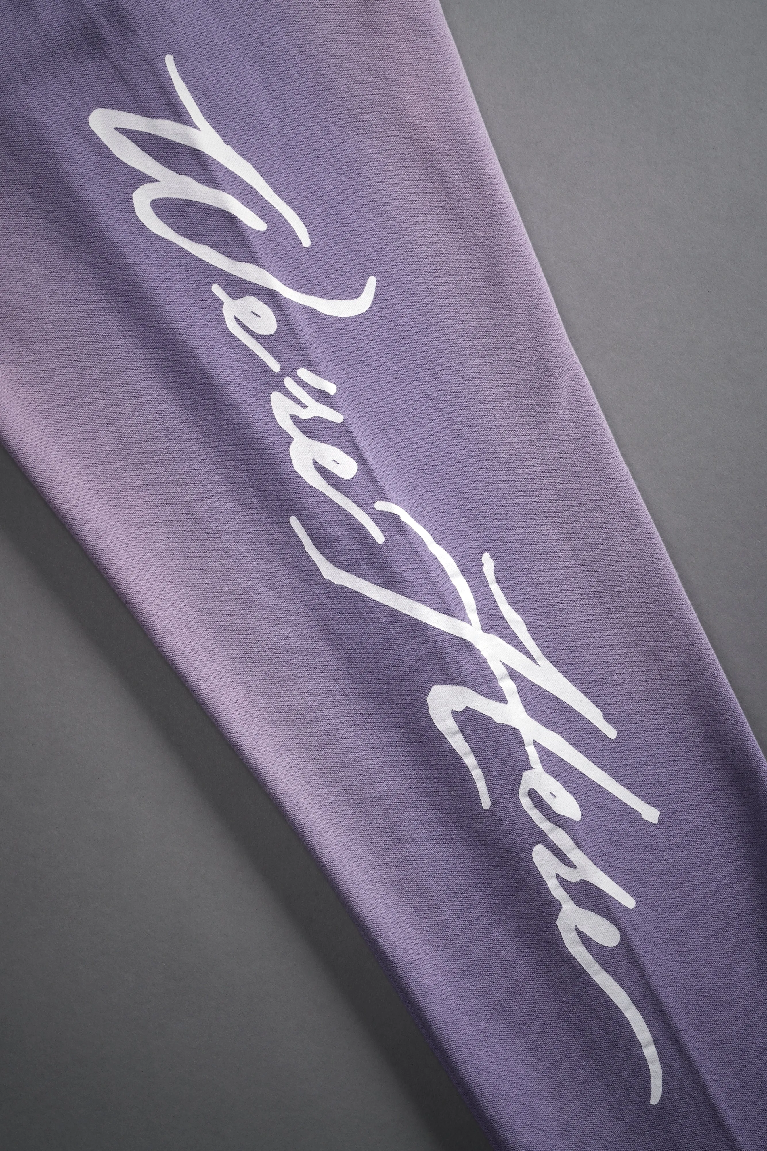 Roses While We're Here She Kumite Sweat Pants in Darc Orchid Sun Fade