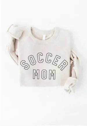Soccer Mom Sweatshirt - Heather Dust