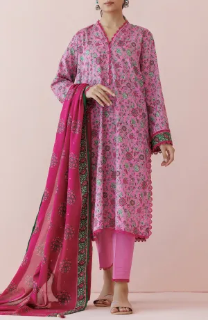 Stitched | 3 Piece | Printed Lawn | OTL-24-203