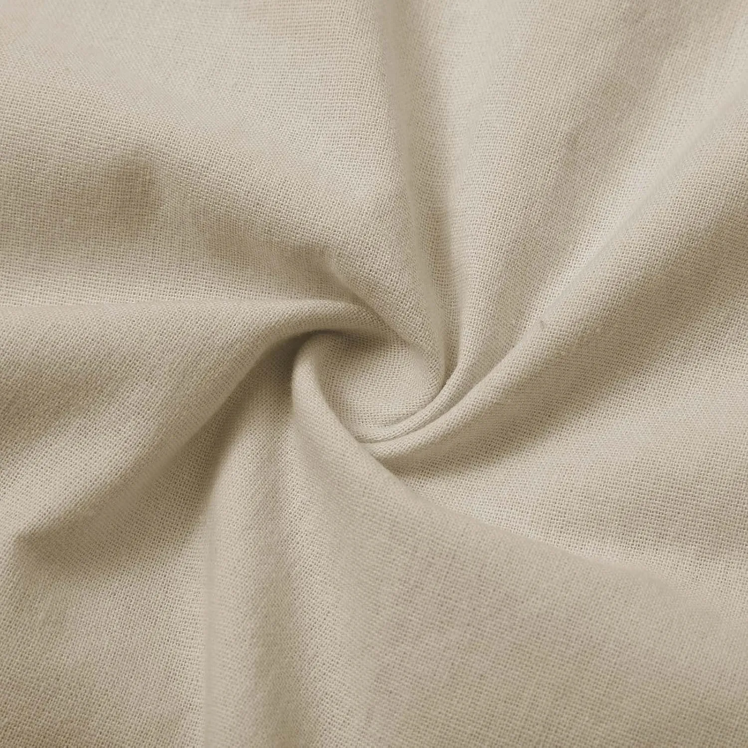 Women's Casual Linen Palazzo Pants Smocked Elastic Waist Summer Boho Wide Leg Long Flowy Lounge Trousers with Pockets
